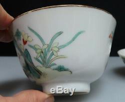 Chinese Famille Rose Porcelain Rice Bowl & Cover 80421