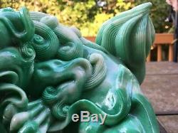 Chinese Feng Shui Lucky Lion Foo Dogs Statue 65H x 9w x 65D
