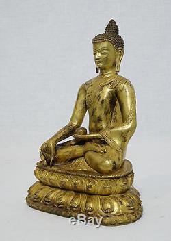 Chinese Gilt Bronze Buddha Figure M993