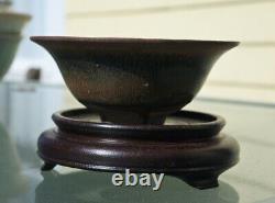Chinese Hare's Fur Bowl W 4,5