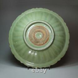 Chinese Longquan celadon dish, Ming dynasty (1368-1626)
