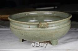 Chinese MID Ming Celadon Longquan Censer
