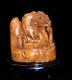 Chinese Natural Shoushan Stone Hand-carved Exquisite Figures Statue 9411