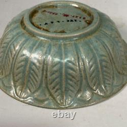 Chinese Ru Porcelain HandPainted Exquisite Lotus Bowl 8971