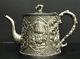 Chinese Silver Teapot Late 19th C Wang Hing Of Hong Kong Export Exported China