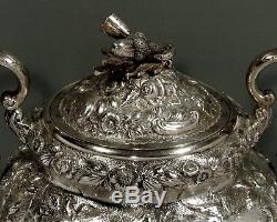 Chinese Sterling Bowl c1905 KIRK CHINESE HARBOR & CASTLE
