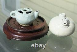 Chinese Yuan Dynasty Qingbai Water Droppers/ Scholar's Objects