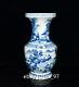 Chinese Antiques Kangxi In Qing Dynasty Blue And White Landscape Pattern Bottle