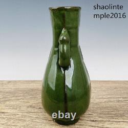 Chinese antiques Song dynasty Longquan Official porcelain double ear bottle
