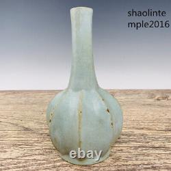 Chinese antiques Song dynasty backflow Ru porcelain borneol manual bottle