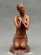 Collect Chinese Boxwood Hand Carved Beautiful Woman Naked Art Beauty Girl Statue