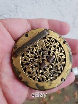 Magnificent Antique Chinese Carved Jade Belt with Bronze
