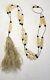 Necklace Antique With Silk Tassle