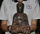 Old Chinese Buddhism Bronze Kwan-yin Guanyin Bodhisattva Goddess Buddha Statue