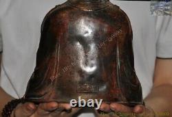 Old Chinese Buddhism bronze Kwan-Yin Guanyin Bodhisattva goddess Buddha statue