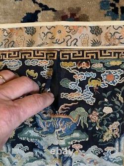 Old Chinese Kesi Embroidery Panel/ Rank Badge