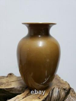 Old Chinese Monochrome Underglaze Porcelain Vase