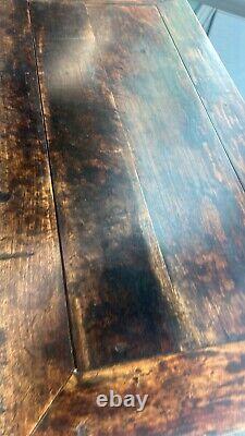 RARE ANTIQUE 18th Century CHINESE HUANGHUALI WOOD TABLE