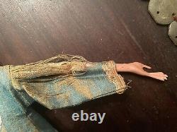 RARE Antique Composition/Wood Chinese Opera Doll Lady 1