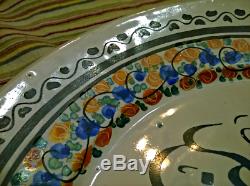 Rare Antique Chinese Ming Porcelain Pottery Plate Sultan Islamic Arabic Art Old