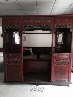 Royal Antique Chinese Bed Qing Dinasty