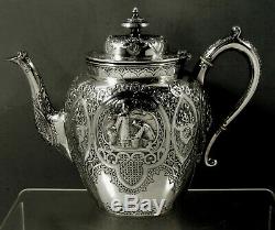 Scottish Sterling Tea Set 1883 Chinese Tea Merchants