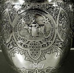 Scottish Sterling Tea Set 1883 Chinese Tea Merchants