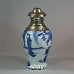 Small Chinese blue and white jar, Kangxi (1662-1722)