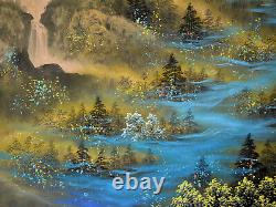 Superb Large Chinese Watercolor Landscape Hanging Scroll Painting Zhang Daqian