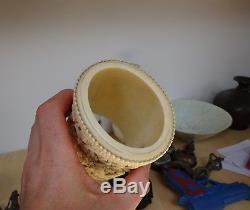 Top Quality Antique Cantonese Carved Brush Pot
