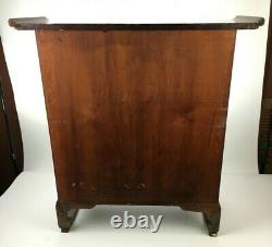 VTG Antique Chinese China Counter Top Medicine Apothecary Cabinet Chest Table
