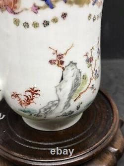 Very Fine Antique Chinese Qianlong Famille Rose Cup