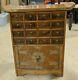 Vintage Chinese Apothecary Chest With 16 Drawers