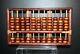 Vintage Chinese Hainan Huanghuali Carved Wooden Abacus 11 Columns X 7 Beads
