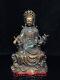 10anciennes Antiquités Chinoises Faites à La Main En Cuivre Pur Statue De Guanyin Bodhisattva Bouddha
