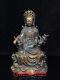 10 Vieilleries Chinoises Antiques Faites à La Main En Cuivre Pur Statue De Bouddha Guanyin Bodhisattva