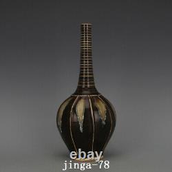 12.4 Porcelaine Ancienne Chinoise Chanson Dynastie Ding Kiln Zijin Glaçure Vase
