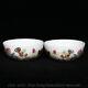 3.4 Yongzheng Chinese Famille Rose Porcelaine Chook Chicken Water Vessel Bowl