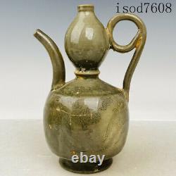 7.6antique Chinese Song Dynastie Porcelaine Yue Kiln Bouteille