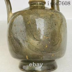 7.6antique Chinese Song Dynastie Porcelaine Yue Kiln Bouteille