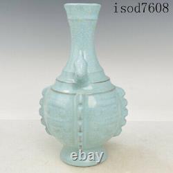7.8antique Chanson Chinoise Dynastie Porcelaine Ru Porcelaine Zhan Qianzun