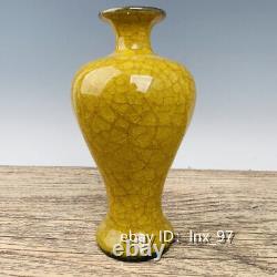 9.6les Antiquités Chinoises À L'étranger Retour Officiel Kiln Porcelaine Borneol Bouteille De Prune