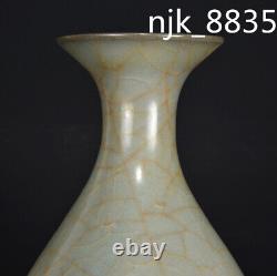 9.8 Old Chinese Song Dynastie Offcial Four Porcelaine Jade Pot Bouteille De Printemps