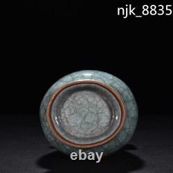 9 Old Chinese Song Dynasty Offcial Four Porcelaine Bouteille De Crack De Glace