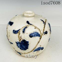 Ancienne Chanson Chinoise Dynastie Porcelaine Ding Porcelaine Peinture Couleur Bouteille Tulu