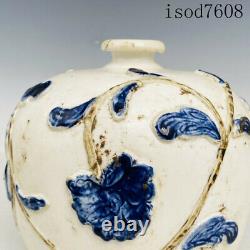 Ancienne Chanson Chinoise Dynastie Porcelaine Ding Porcelaine Peinture Couleur Bouteille Tulu