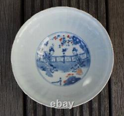 Antique Bol Chinois Imari, Période Kangxi