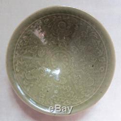 Antique Bowl Chinois Yaozhou Ware, Dynastie Song Du Nord, 960-1127 A. D