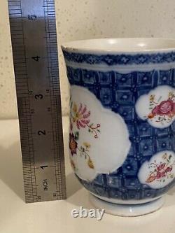 Antique Chinese Export Famille Rose Porcelaine Cup
