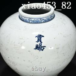 Antique Chinese Porcelaine Ming Yongle Blanc Glaçure Dragon Modèle Plum Bouteille